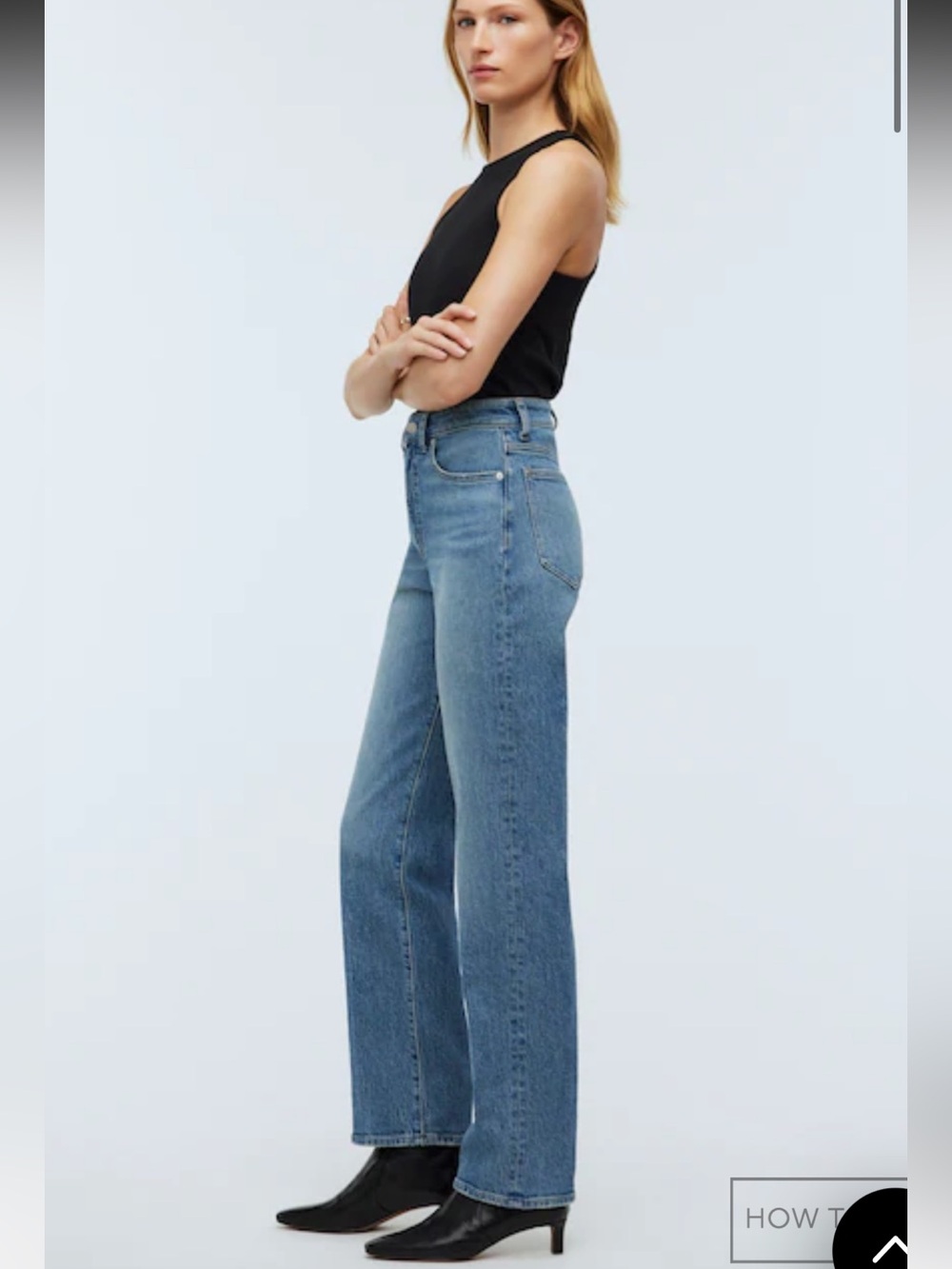 Madewell The 90’s Straight Jean - Picture 2 of 14